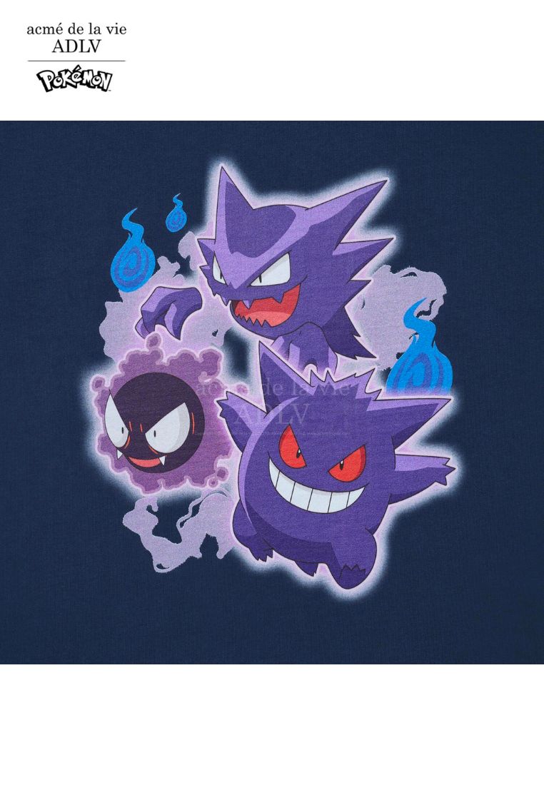 Pokémon PHANTOM EVOLUTION Short Sleeve T-Shirt Navy