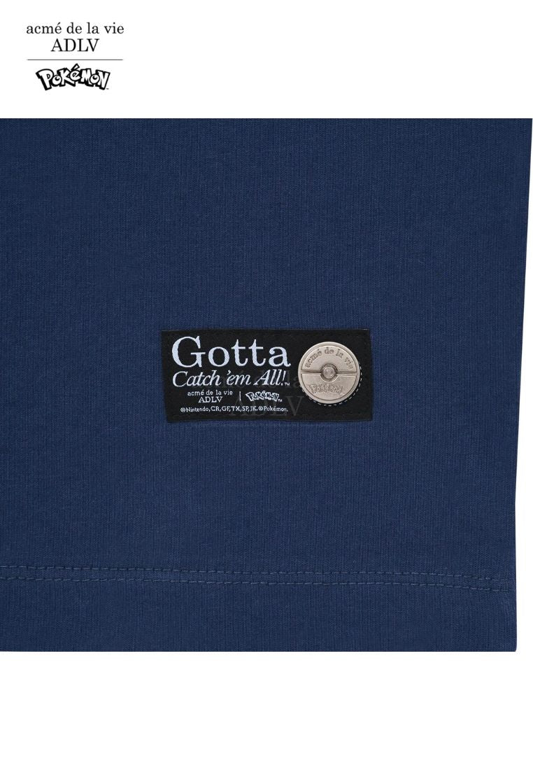 Pokémon PHANTOM EVOLUTION Short Sleeve T-Shirt Navy