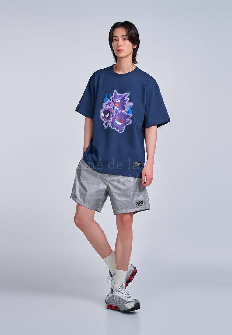 Pokémon PHANTOM EVOLUTION Short Sleeve T-Shirt Navy