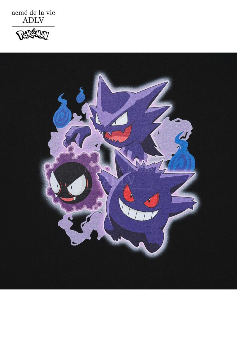 Pokémon PHANTOM EVOLUTION Short Sleeve T-Shirt Black