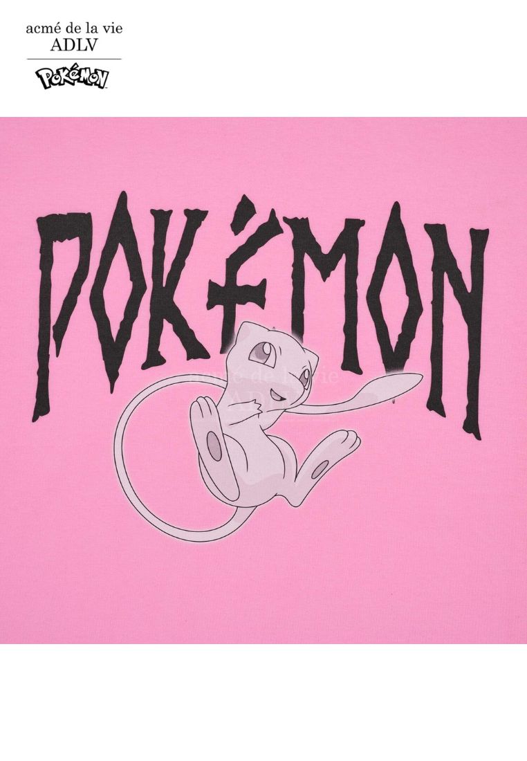 Pokémon MEW Short Sleeve T-Shirt Pink