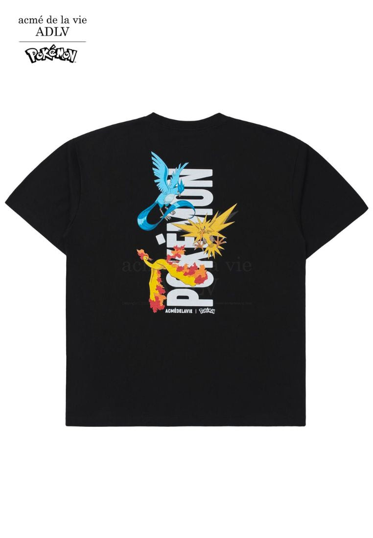 Pokémon LEGENDARY POKÉMON Short Sleeve T-Shirt Black
