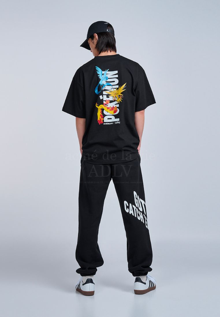 Pokémon LEGENDARY POKÉMON Short Sleeve T-Shirt Black