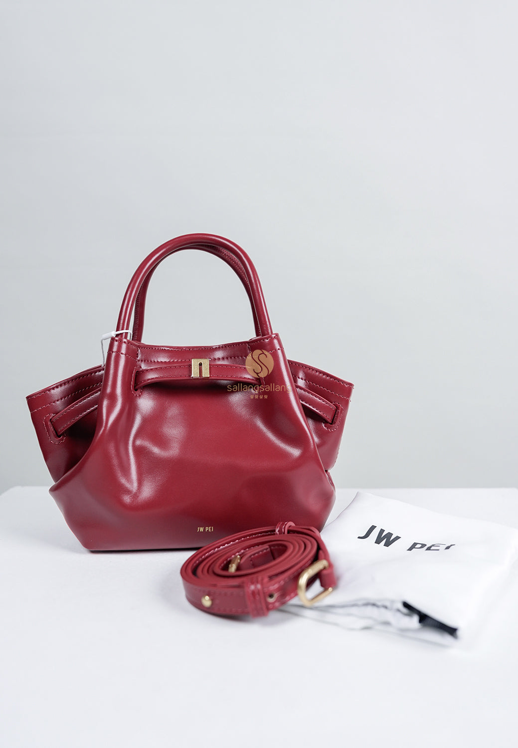 [DEFECT SALE 478] Hana Mini Tote Bag claret