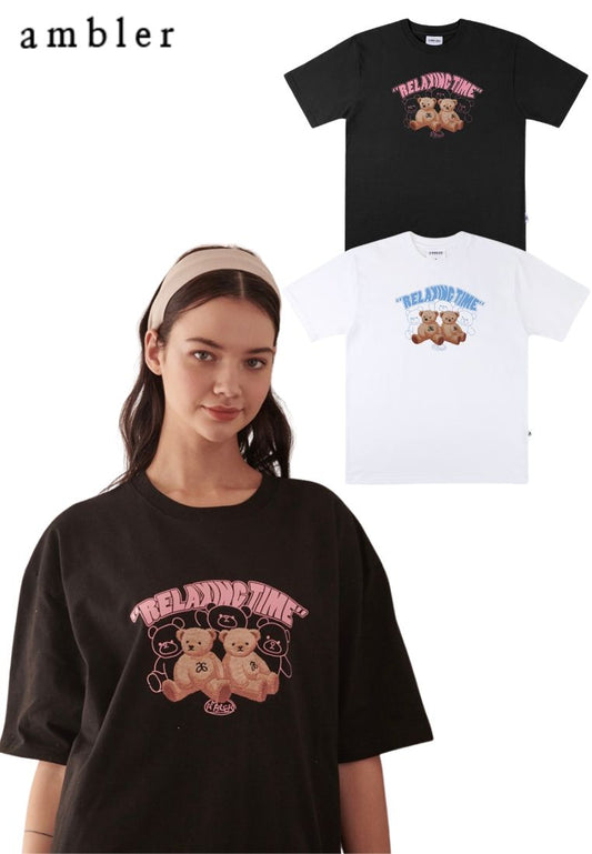 Overfit T-Shirt Relaxing Time