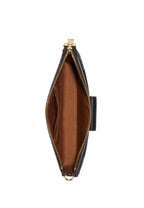 Poppy Crossbody With Card Case In Blocked Signature Canvas Brown Multi
