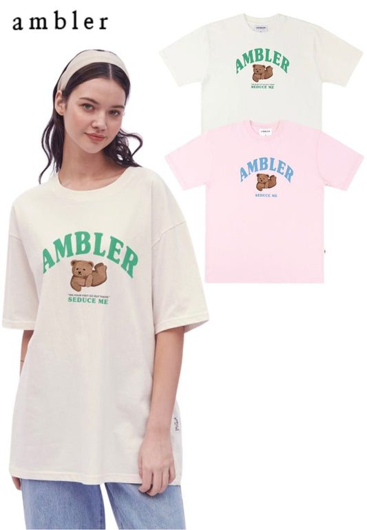Overfit T-Shirt Sliding Bear