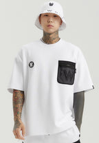 Mesh Pocket T-Shirt White