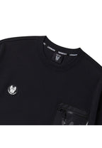 Mesh Pocket T-Shirt Black