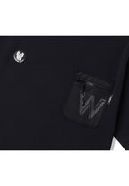 Mesh Pocket T-Shirt Black
