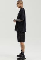 Mesh Pocket T-Shirt Black