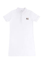 Collar Mini One Piece [Couplelook Bear] White