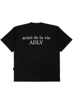 Baby Face Short Sleeve T-Shirt Black Bear Doll