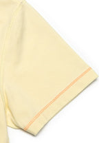 W Classic Logo Baby Crop Tee Light Yellow