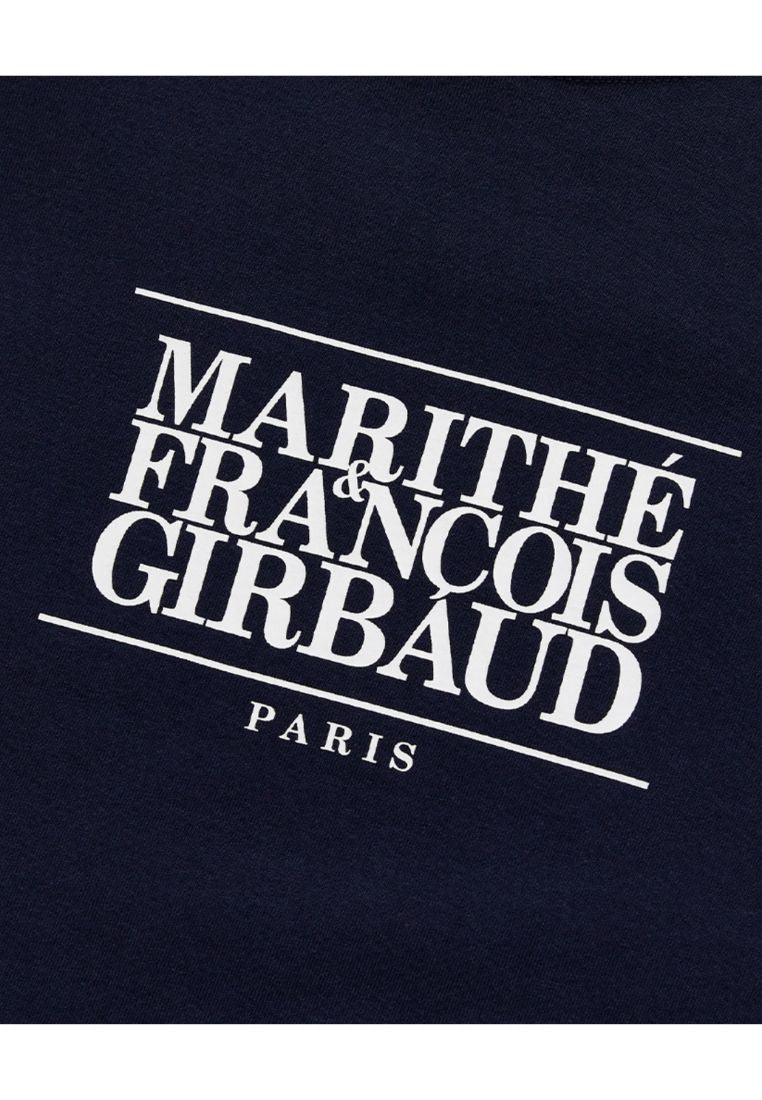 W Classic Logo Tee Navy