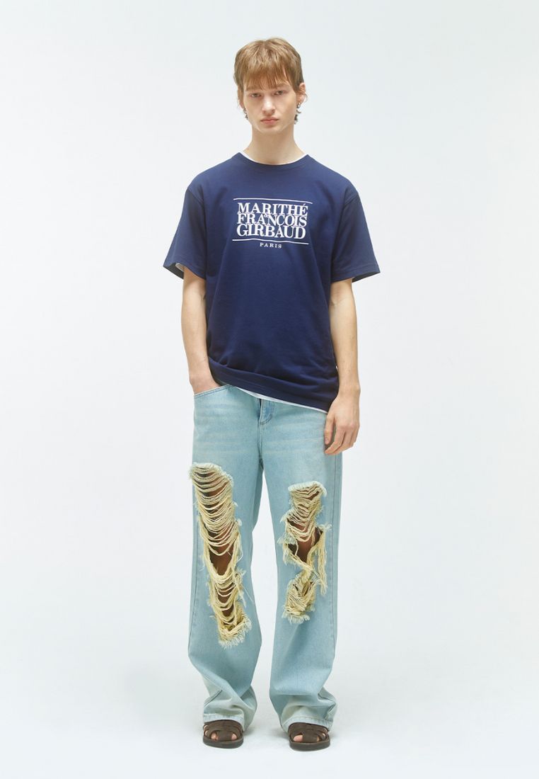 Classic Logo Tee Navy