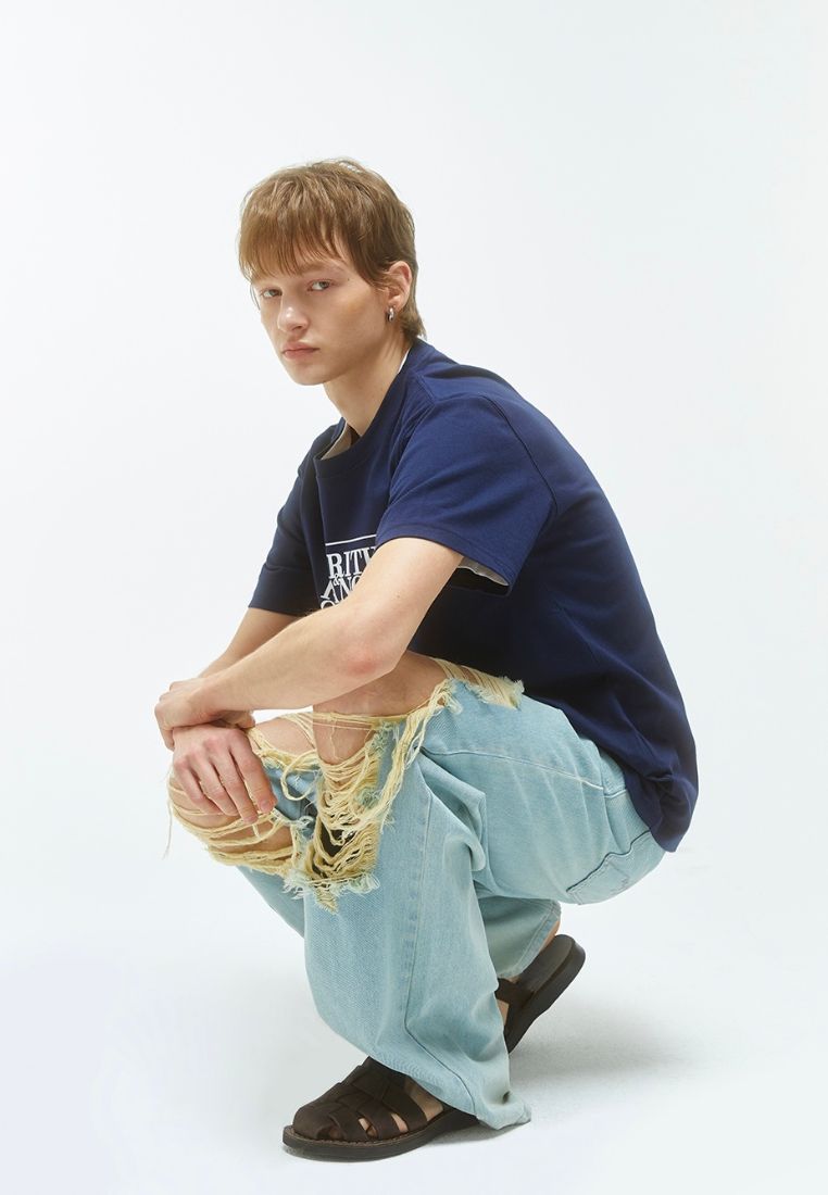 Classic Logo Tee Navy