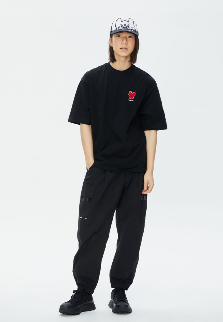 Small Radog Embroidery T-Shirt Black