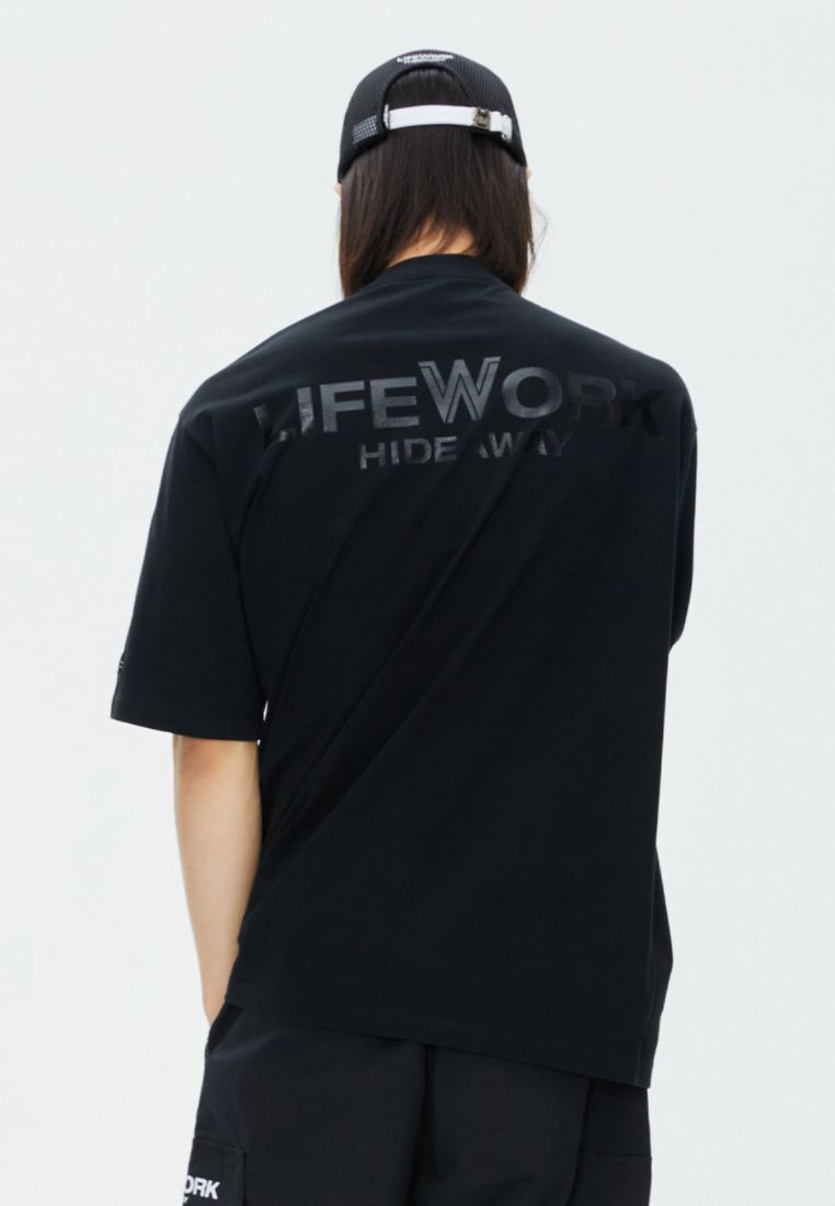 Small Radog Embroidery T-Shirt Black