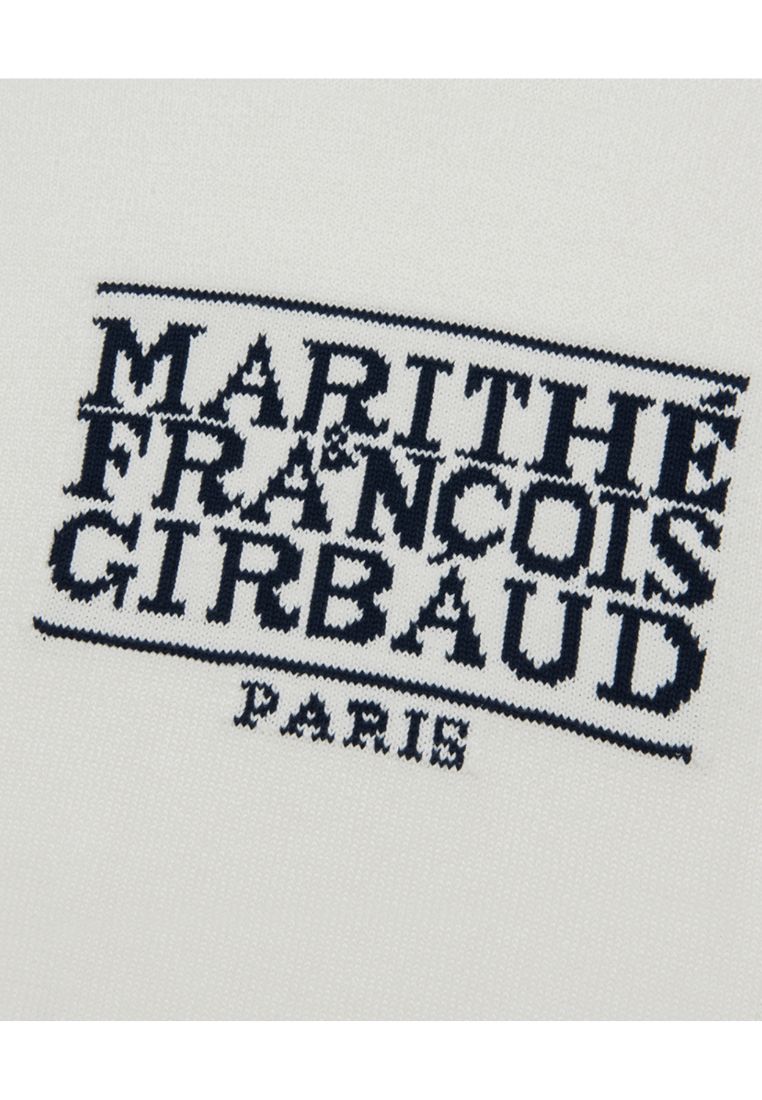 Classic Logo Knit Pullover Ivory