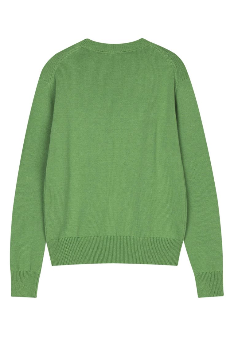 Classic Logo Knit Pullover Green