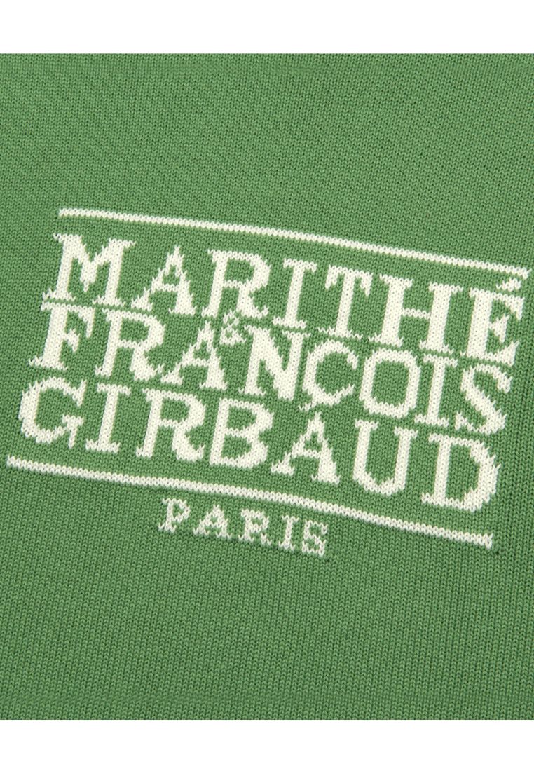 Classic Logo Knit Pullover Green