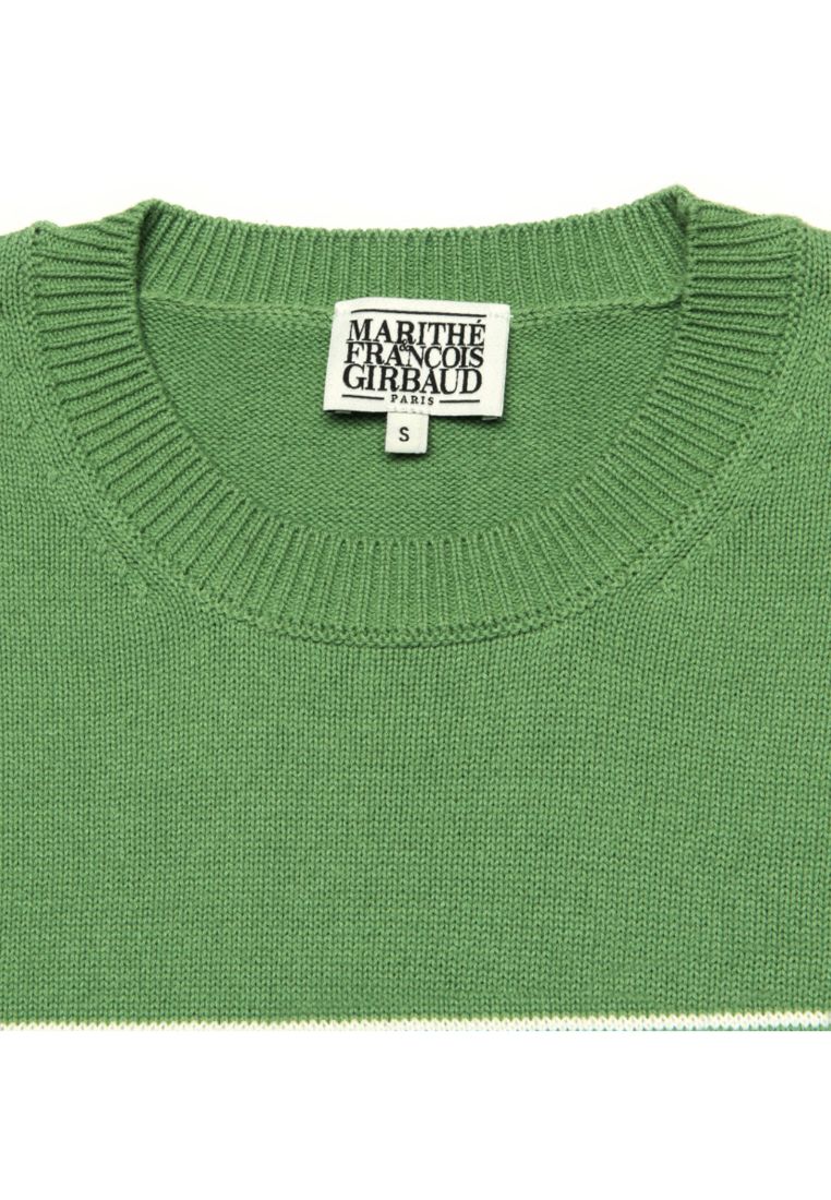 Classic Logo Knit Pullover Green