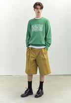 Classic Logo Knit Pullover Green