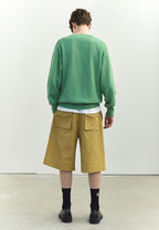 Classic Logo Knit Pullover Green