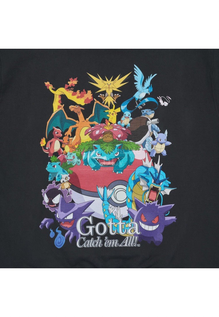 Pokémon GOTTA HOODIE Charcoal