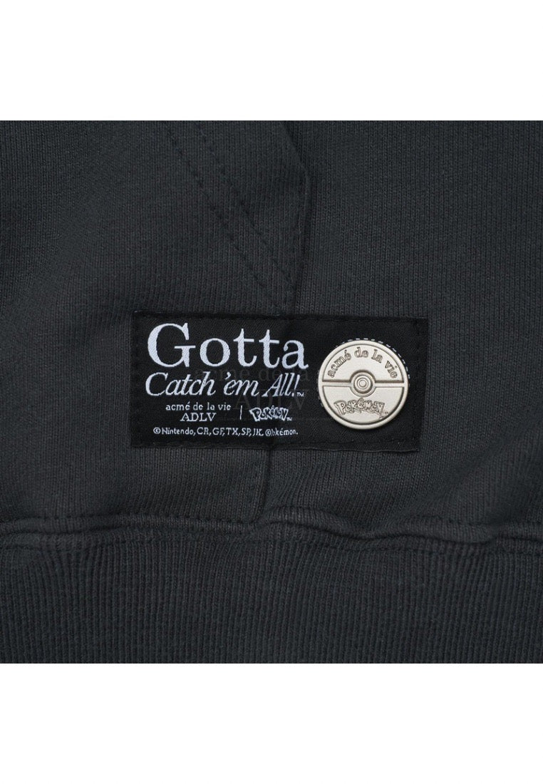Pokémon GOTTA HOODIE Charcoal