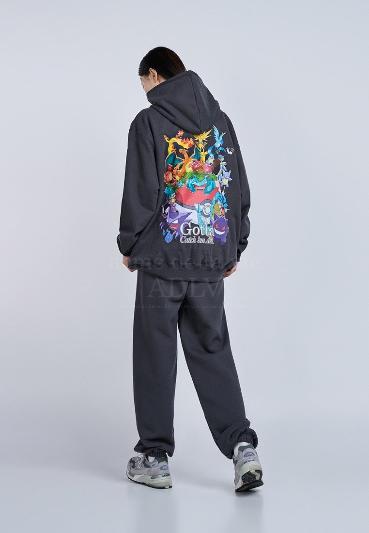 Pokémon GOTTA HOODIE Charcoal