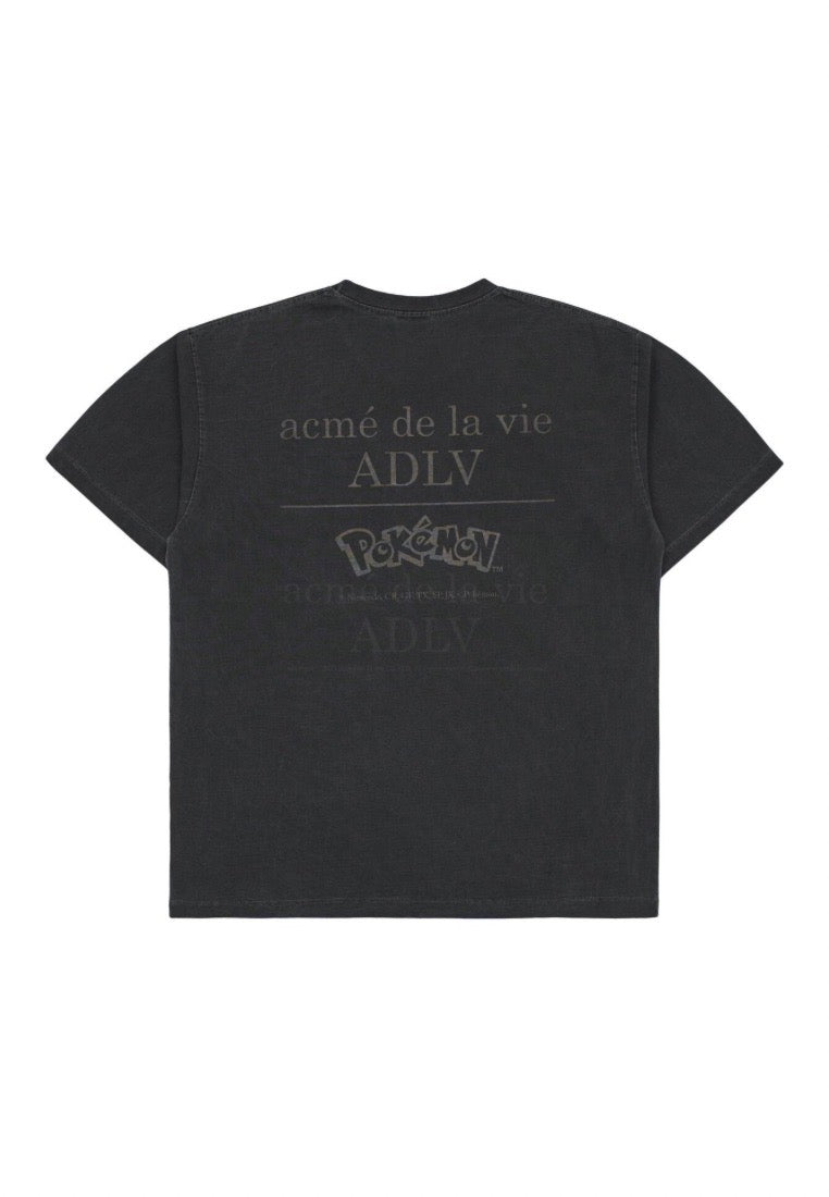 Pokémon ISANGHAESSI EVOLUTION PIGMENT Short Sleeve T-Shirt Charcoal