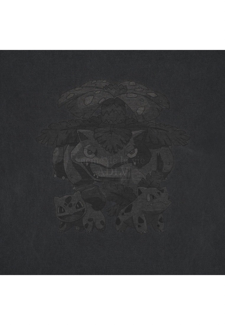 Pokémon ISANGHAESSI EVOLUTION PIGMENT Short Sleeve T-Shirt Charcoal