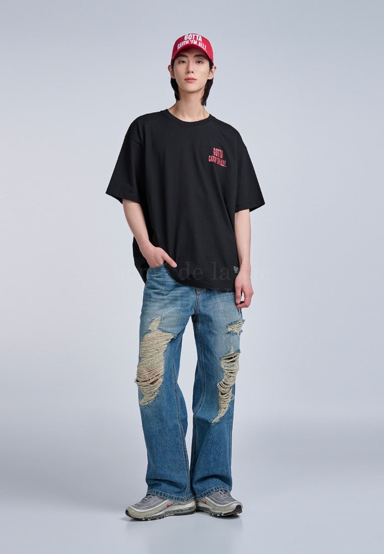 Pokémon GYARADOS Short Sleeve T-Shirt Black