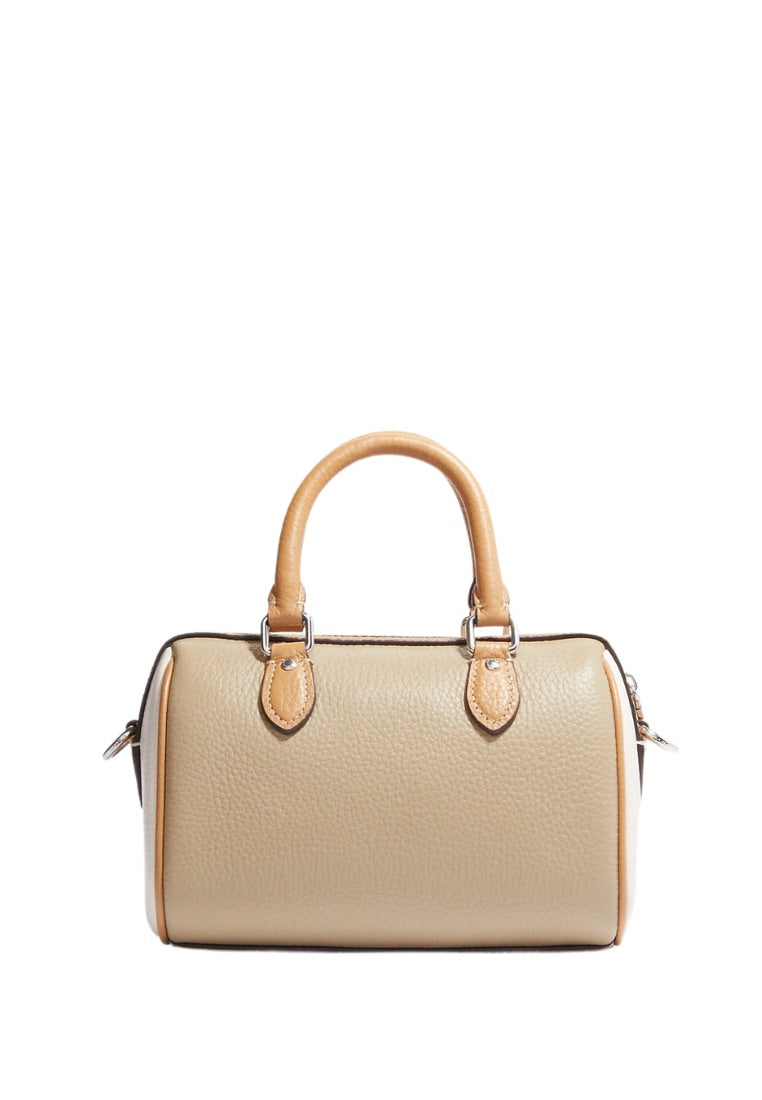Mini Rowan Crossbody In Colorblock Sandy Beige Multi