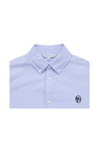 Embroidery Oxford Shirt Sky Blue