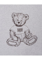 Doodle Bear Sweatshirt Oatmeal Brown