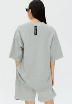 Pigment Varsity T-Shirt Light Grey
