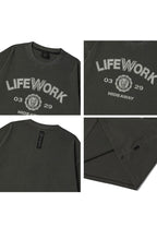 Pigment Varsity T-Shirt Charcoal Grey