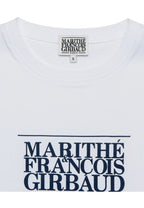 W Classic Logo Crop Tee White