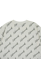 Signature Lettering T-Shirt Ivory