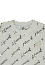 Signature Lettering T-Shirt Ivory