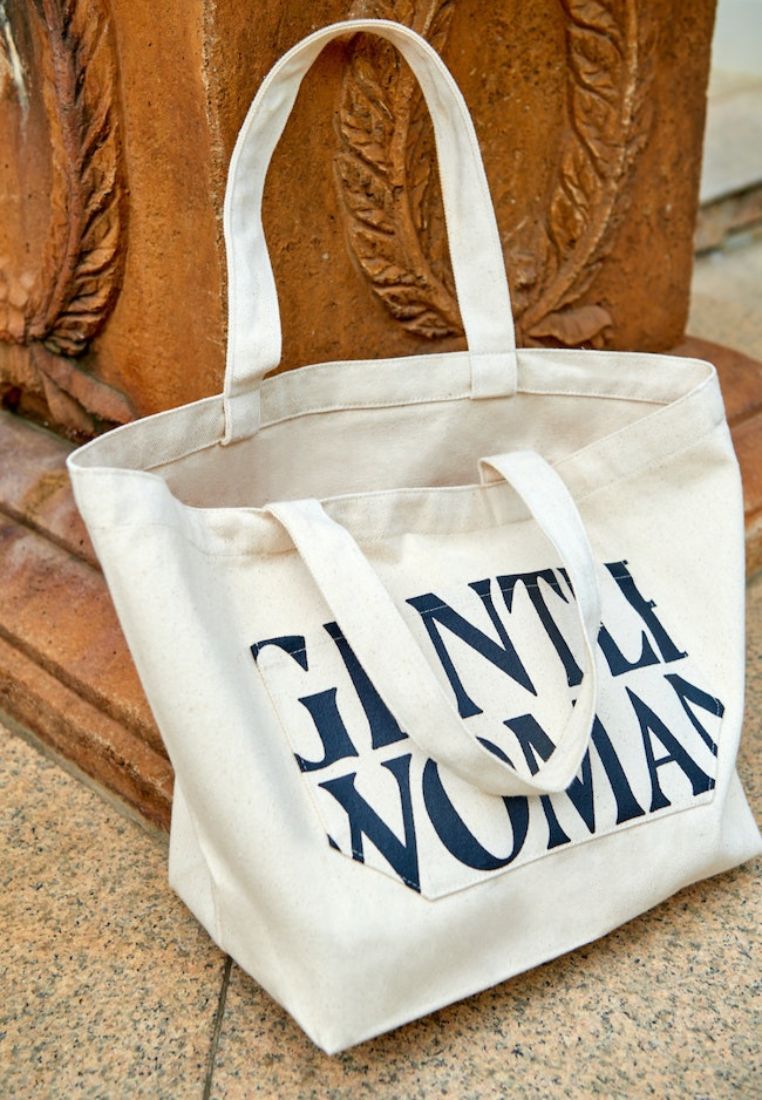Text Art Tote