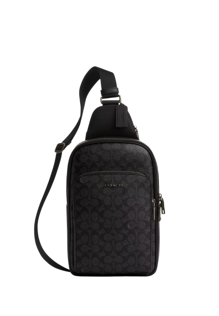 Ethan Pack In Signature Canvas Black