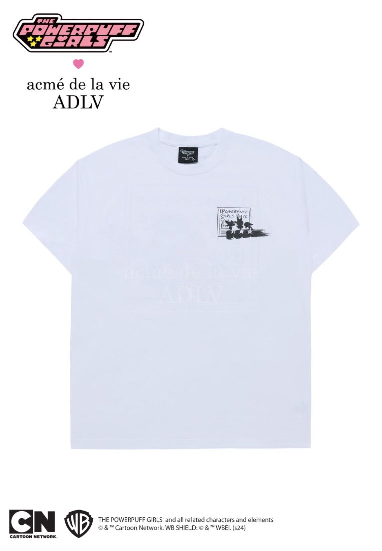 The Powerpuff Girls x Acmedelavie Save The Day T-Shirts White