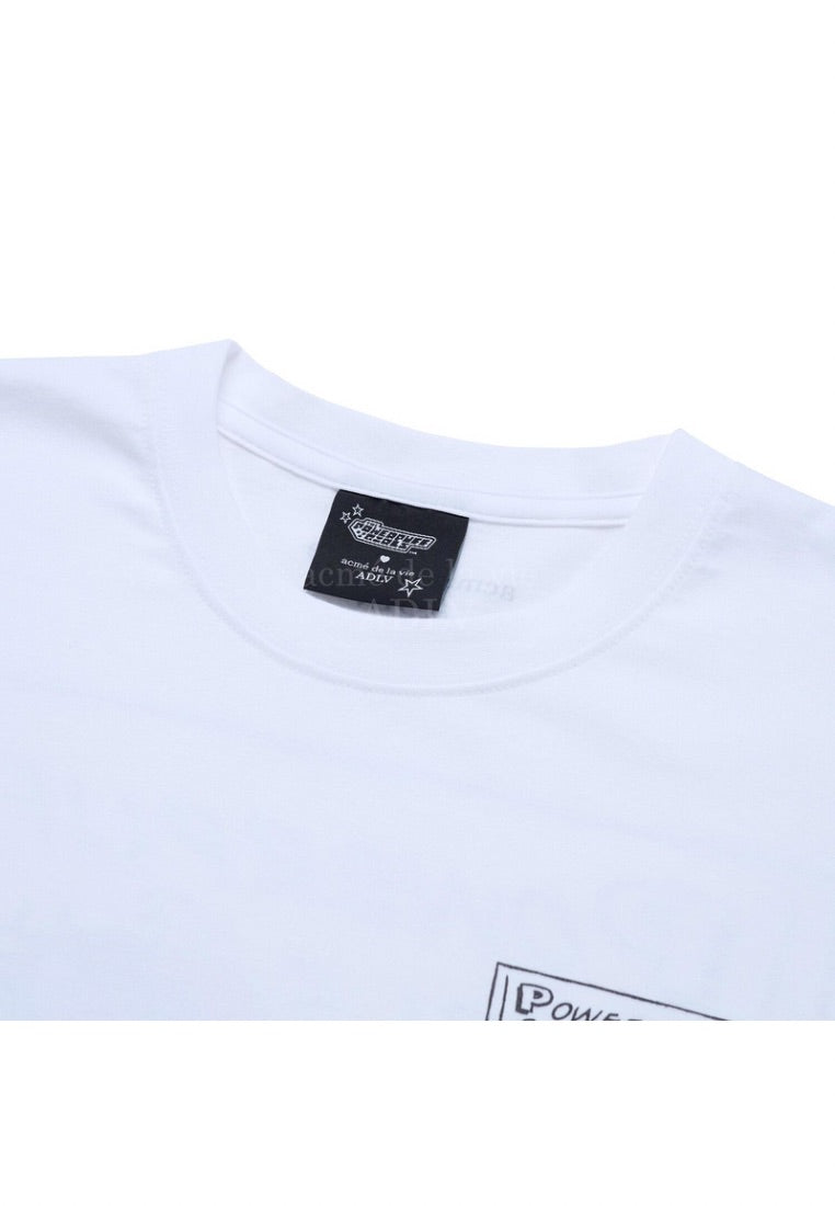 The Powerpuff Girls x Acmedelavie Save The Day T-Shirts White
