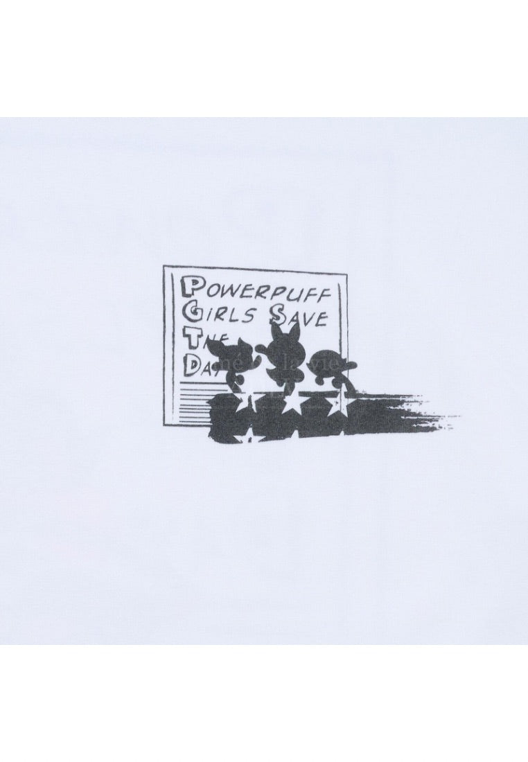 The Powerpuff Girls x Acmedelavie Save The Day T-Shirts White