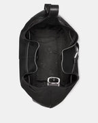 454 Belted Large Shoulder Bag Black