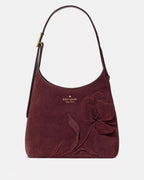 454 Floral Small Shoulder Bag Grenache